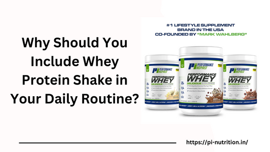 Why You Should Include Whey Protein Shake in Your Daily Routine