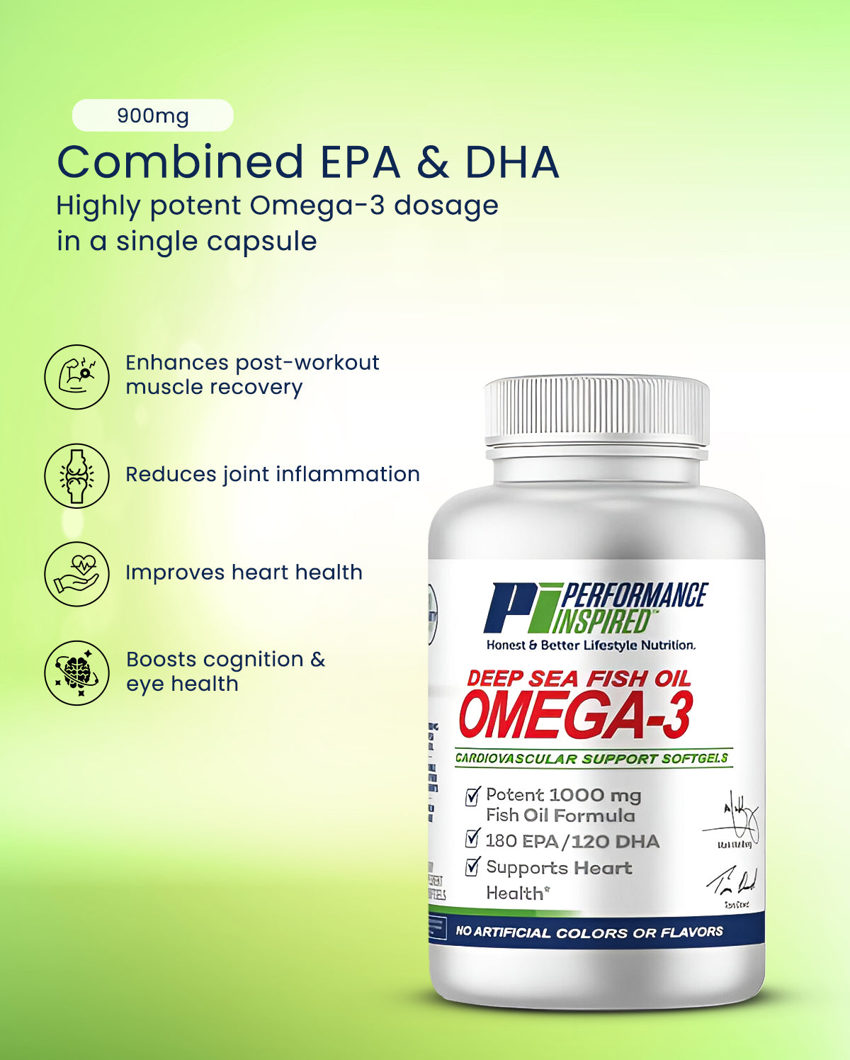 Omega 3 - Purified Fish Oil - 120 Softgels